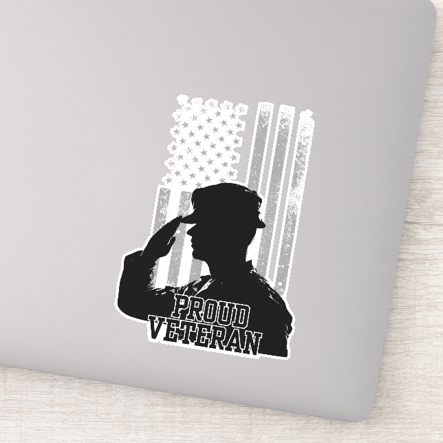 Adesivo Proud Veteran (Detalhe)