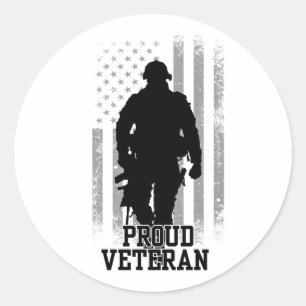 Adesivo Proud Veteran