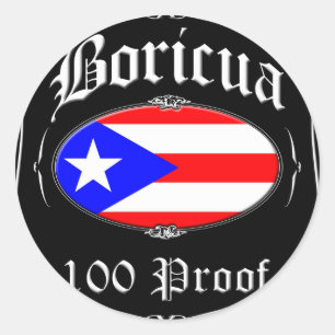 Adesivo Prova de Boricua 100
