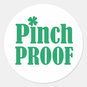 Adesivo Prova de Pinch do Dia de São Patrício
