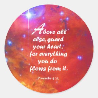Adesivo Provérbios 4:23