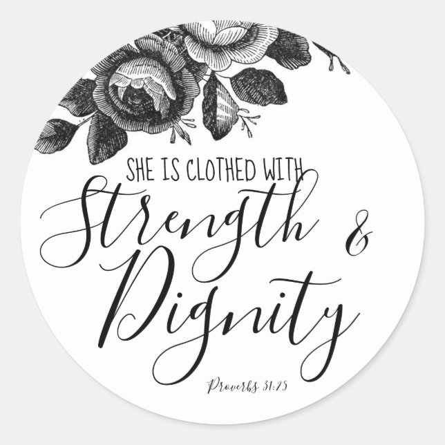 Adesivo Proverbs 31 Sticker (Frente)