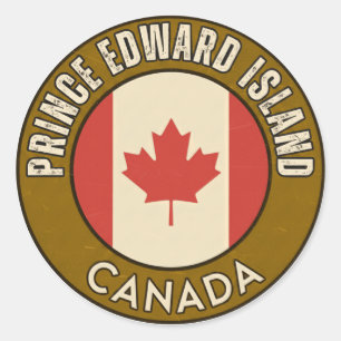 Adesivo Província da Ilha do Príncipe Eduardo Canadá