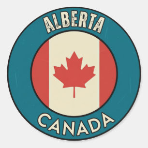 Adesivo Província de Alberta Canadá