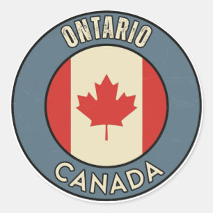 Adesivo Província de Ontário Canadá