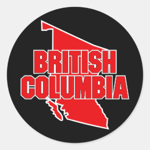Adesivo Província do Columbia Britânica