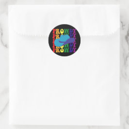 Adesivo Prowdy Rodeo Howdy Cowboy LGBTQ Ocidental