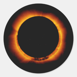 Adesivo Próximo do Eclipse Solar Total