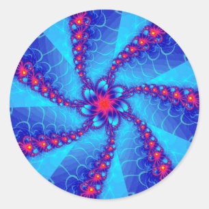 Adesivo psicodélico