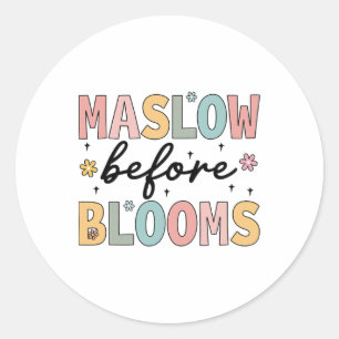Adesivo Psicóloga Maslow Antes Do Bloom Sped Teacher Clro