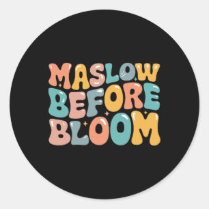 Adesivo Psicóloga Maslow Antes Do Bloom Sped Teacher Clro