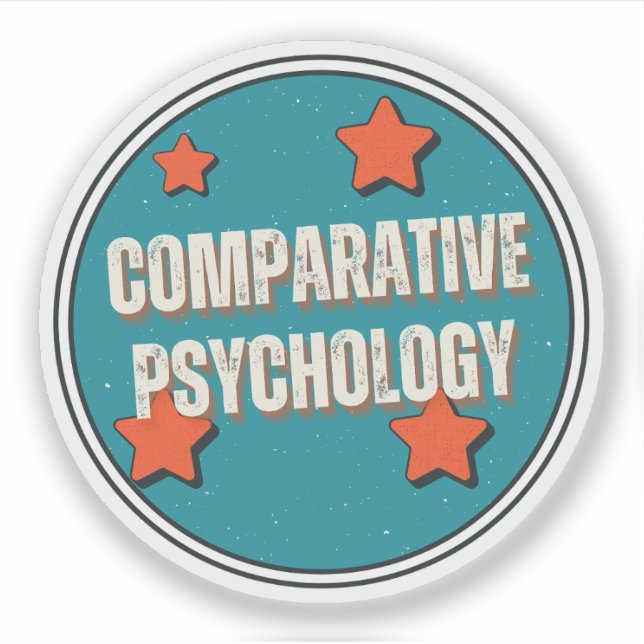 Adesivo Psicologia Comparativa (Frente)