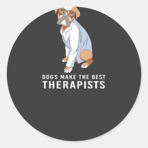 Adesivo Psicólogo Terapeuta de Cão Terapia