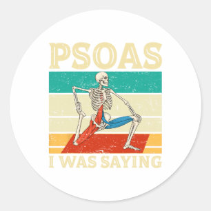 Adesivo Psoas Eu Estava Dizendo Fisioterapeuta Mage Therap