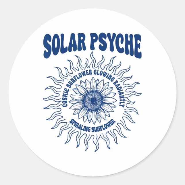 Adesivo Psyche solar (Frente)