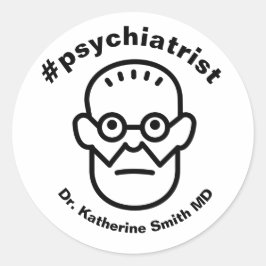 Adesivo psychiatrist antistress Freud Therapy Health 
