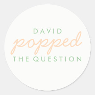 Adesivo Pu a pergunta Popcorn Welcome Bag Sticker