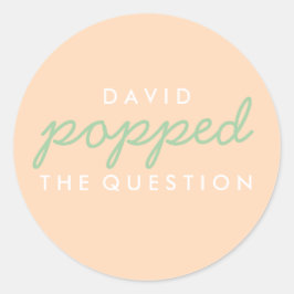 Adesivo Pu a pergunta Popcorn Welcome Bag Sticker