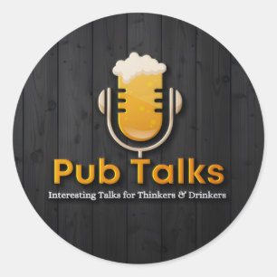 Adesivo Pub Talks Stickers