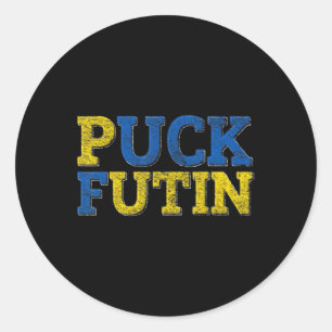 Adesivo PUCK FUTIN I Stand With Ucrânia