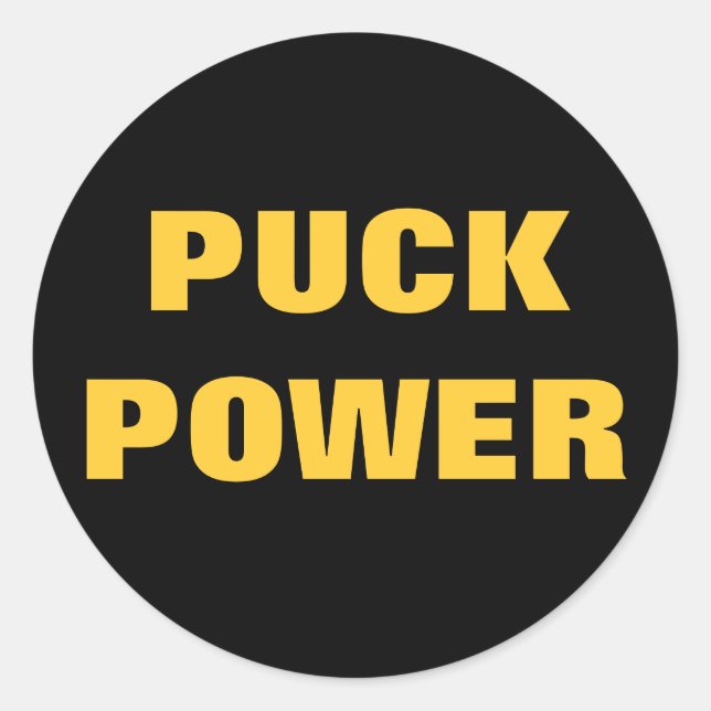 ADESIVO PUCK POWER (Frente)
