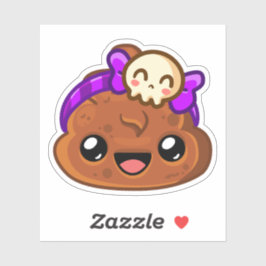 Adesivo Pudding & Cute Skull Accessory - Happy Jump