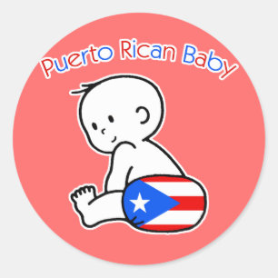 Adesivo Puerto Rican Baby