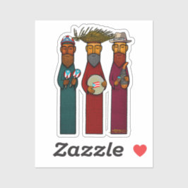 Adesivo Puerto Rican Three Wise Men – Parranda