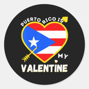 Adesivo Puerto Rico É Meu Namorado Dia dos Namorados Porto