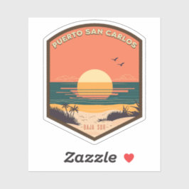 Adesivo Puerto San Carlos Baja California Sur Mexico RV