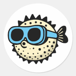 Adesivo Pufferfish