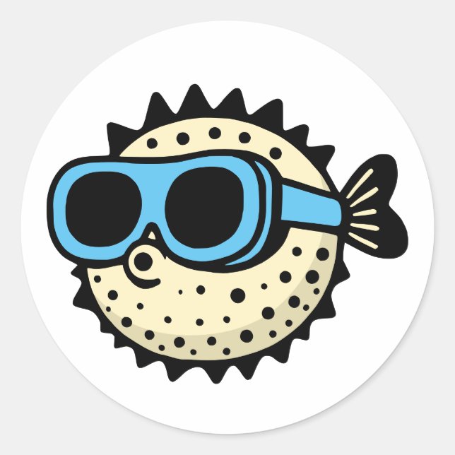 Adesivo Pufferfish (Frente)