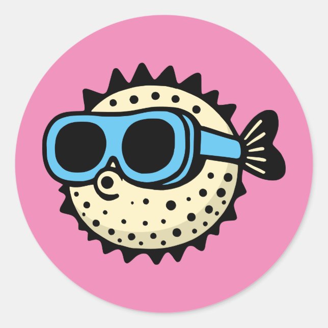 Adesivo Pufferfish (Frente)