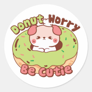 Adesivo Puffi Rosquinha Worry