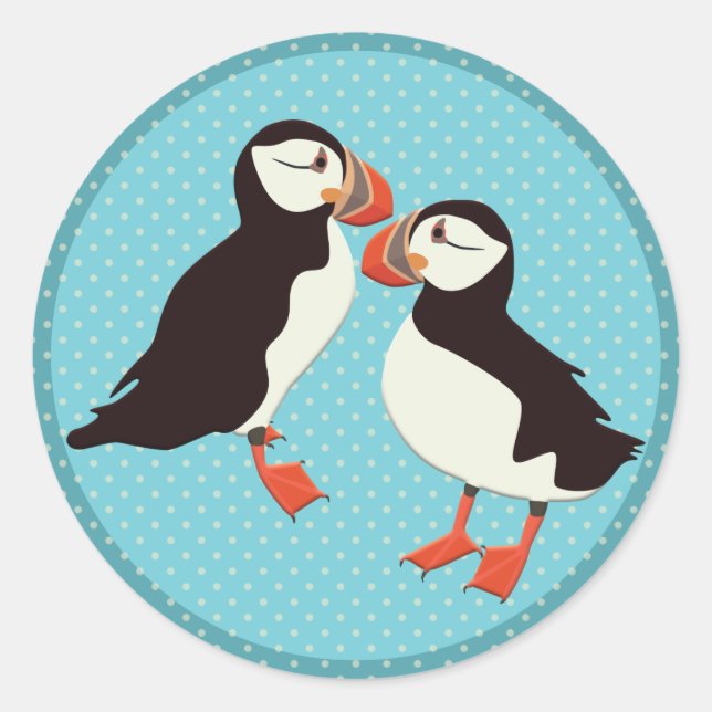 Adesivo Puffin (Frente)