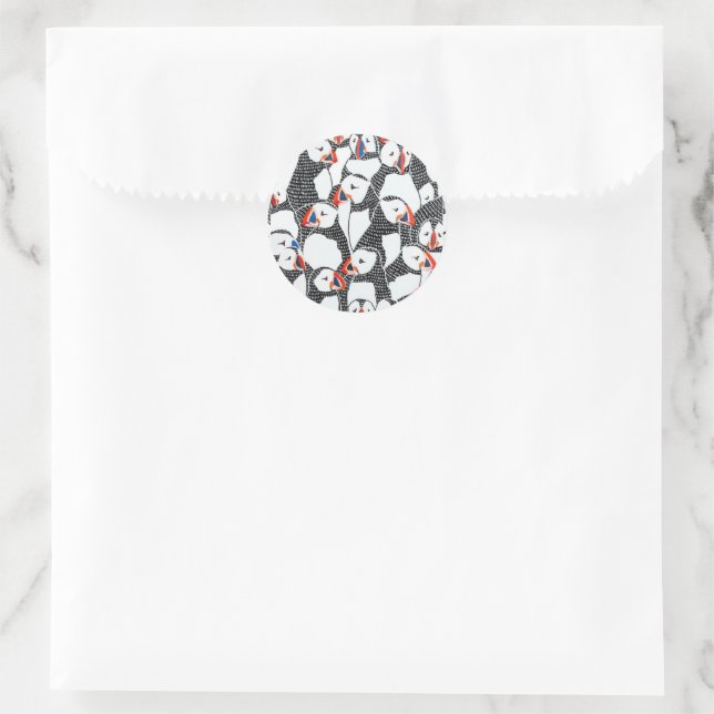 Adesivo Puffin (Bolsa)