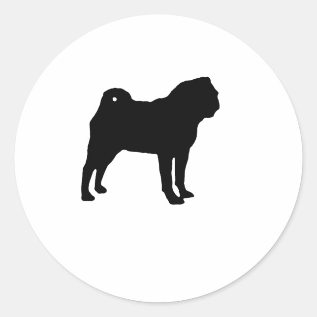 Adesivo Pug (Frente)
