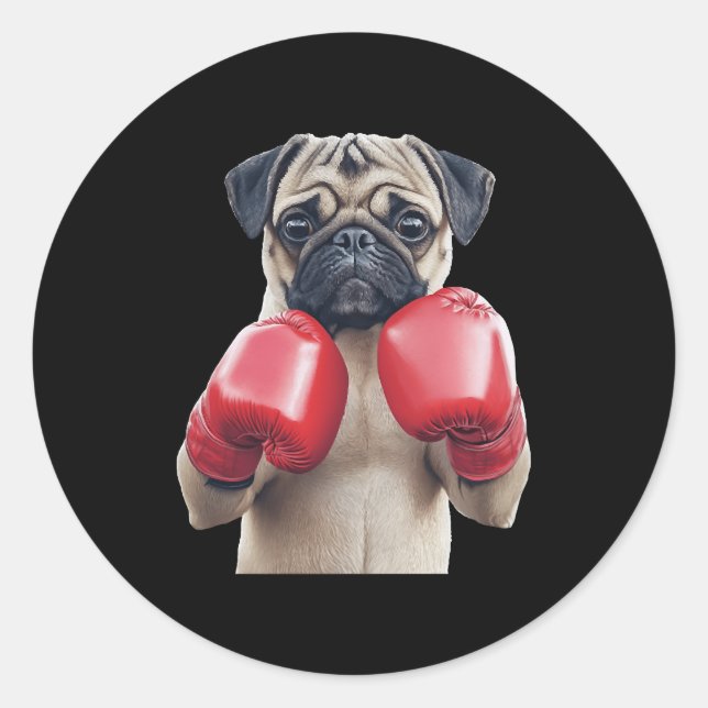 Adesivo Pug    (Frente)