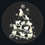 Adesivo Pug Christmas Tree Pug Lover Xmas Melhor Presente<br><div class="desc">Pug Christmas Tree Shirt Pug Lover Xmas T-Shirt Melhor Presente Para 2022</div>