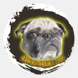 Adesivo pug off