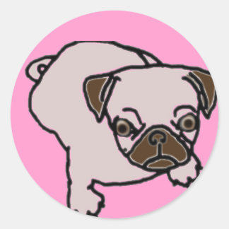 Adesivo Pug Sticker