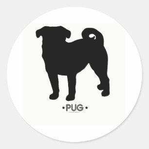 Adesivo Pug Sticker