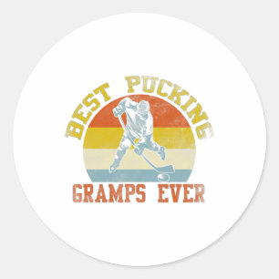 Adesivo Puking Gramps Vintage Retro Funny Dia de os pais H
