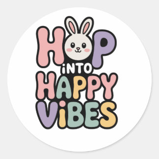 Adesivo Pule Para Coisas Felizes Sticker De Coelho De Pásc