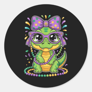Adesivo Pulseira de Contas de Jacaré de Carnaval para Cria