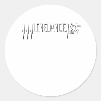 Adesivo Pulso de Dança da Linha de Linedance