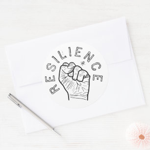 Adesivo Pulso motivacional da resistência