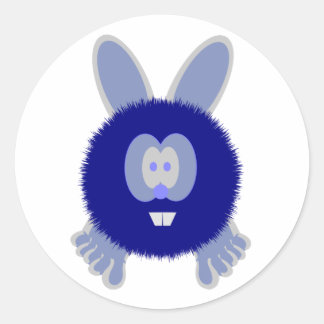 Adesivo Pum Pom Pal Pom Azul