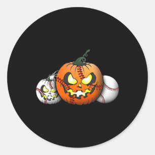 Adesivo Pumpkin Assustado Do Halloween Para Ataques De Bei