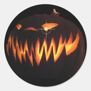 Adesivo Pumpkin Assustador